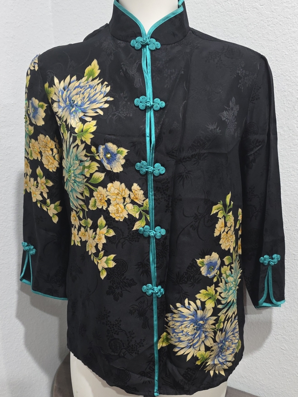 Robbie Bee Vtg. Asian Mandarin Jacket